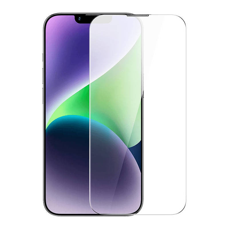 Baseus 0.4mm Corning HD Tempered Glass Screen Protector (with Built-in Dust Filter) for iP 14 Pro Max, Clear (Pack of 1 with cleaning kit and dustproof installation tool) Baseus 0.4mm Corning HD Tempered Glass Screen Protector (with Built-in Dust Filter) for iP 14 Pro Max, Clear (Pack of 1 with cleaning kit and dustproof installation tool)